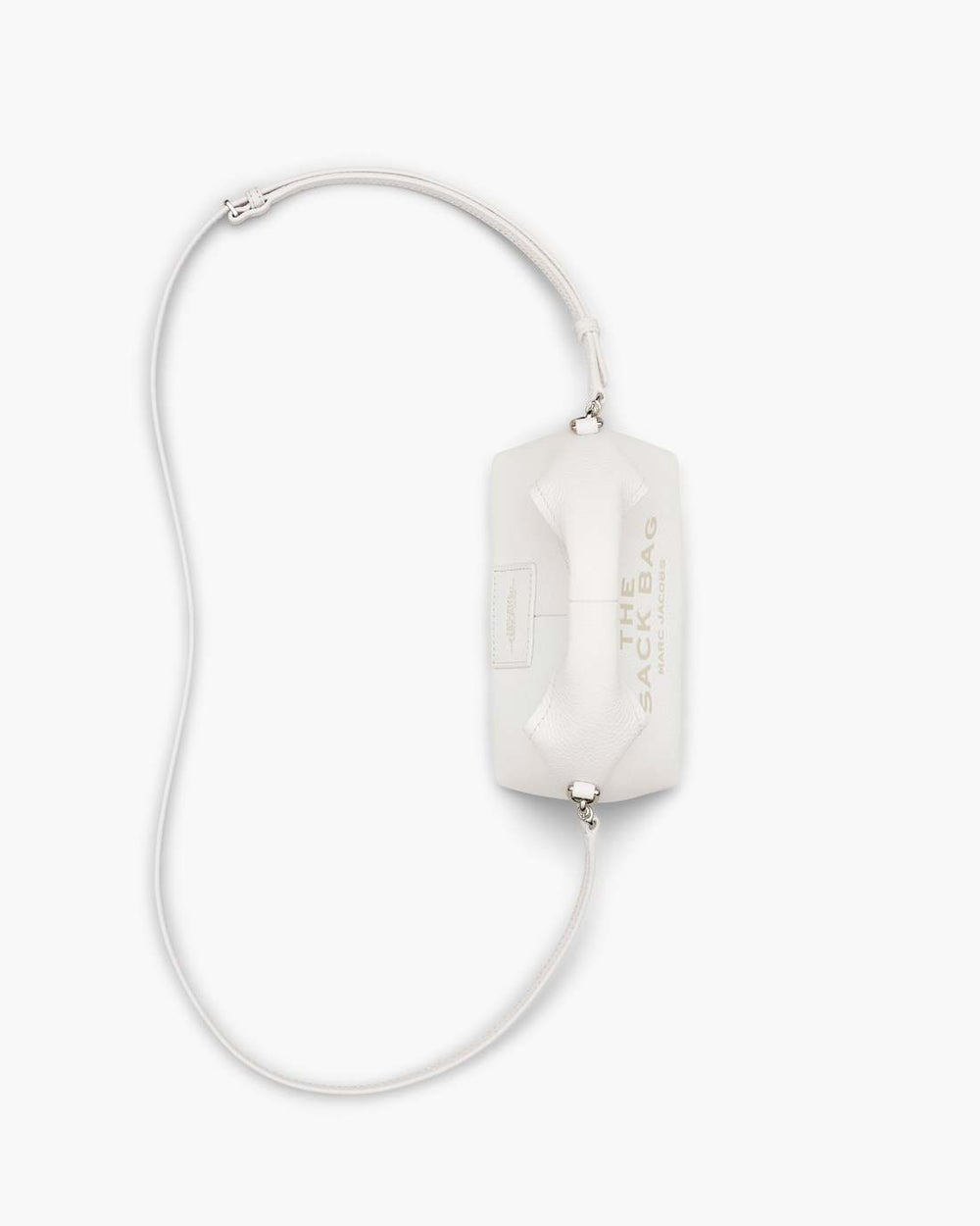 The Micro Crossbody Sack Bag White