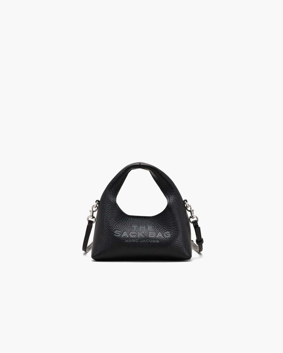 The Micro Crossbody Sack Bag Black