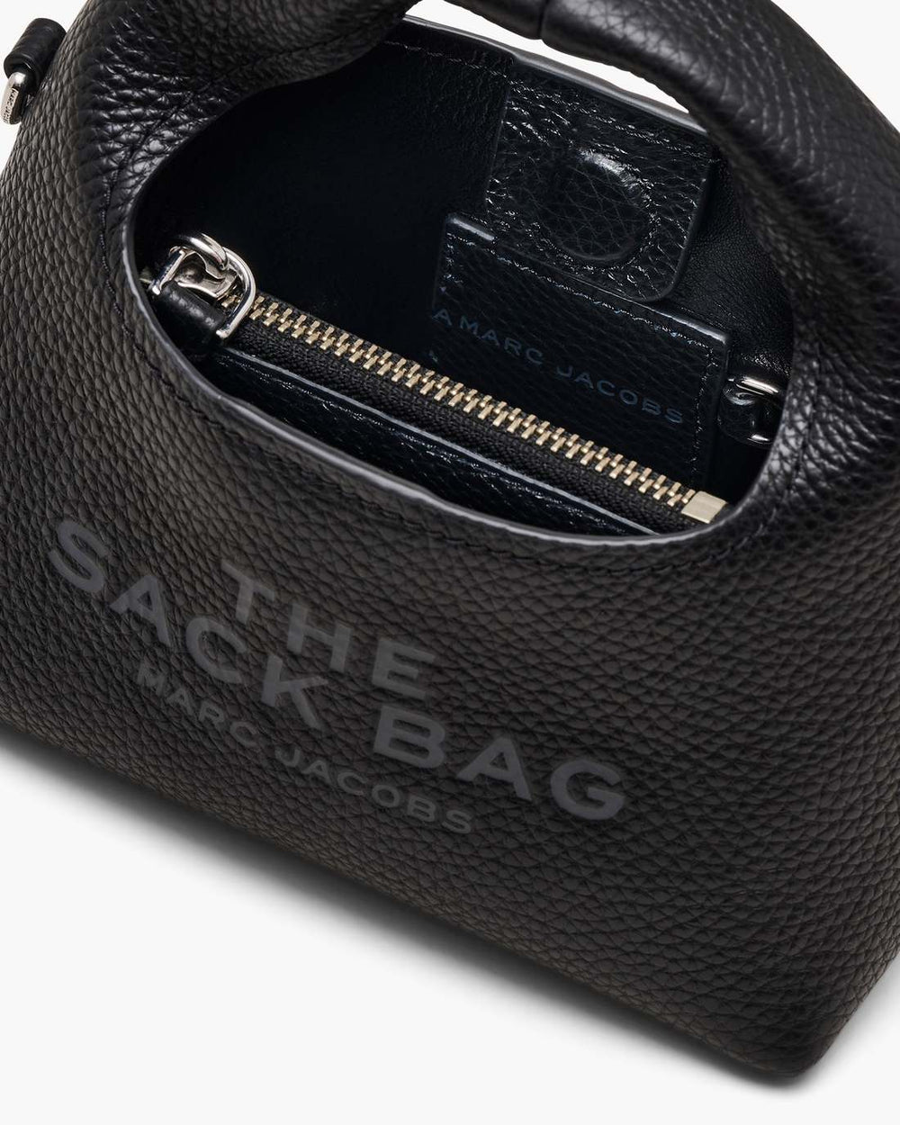 The Micro Crossbody Sack Bag Black