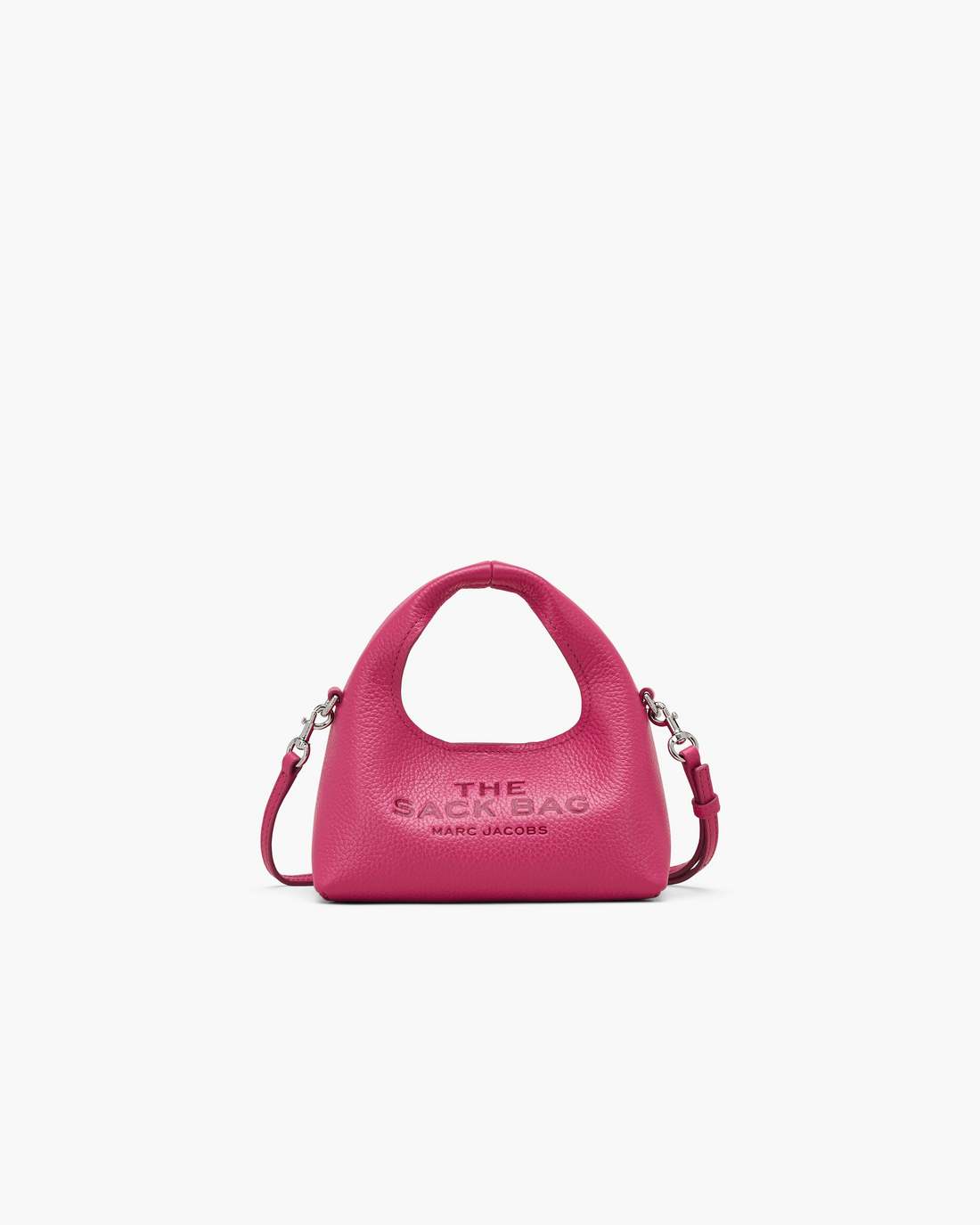 The Micro Crossbody Sack Bag Raspberry Pink