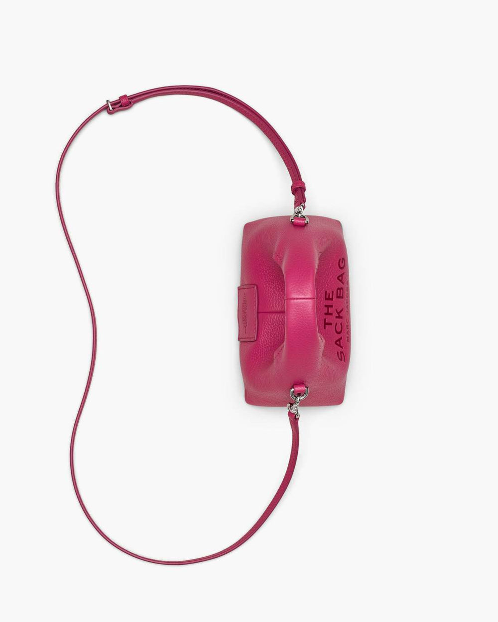 The Micro Crossbody Sack Bag Raspberry Pink