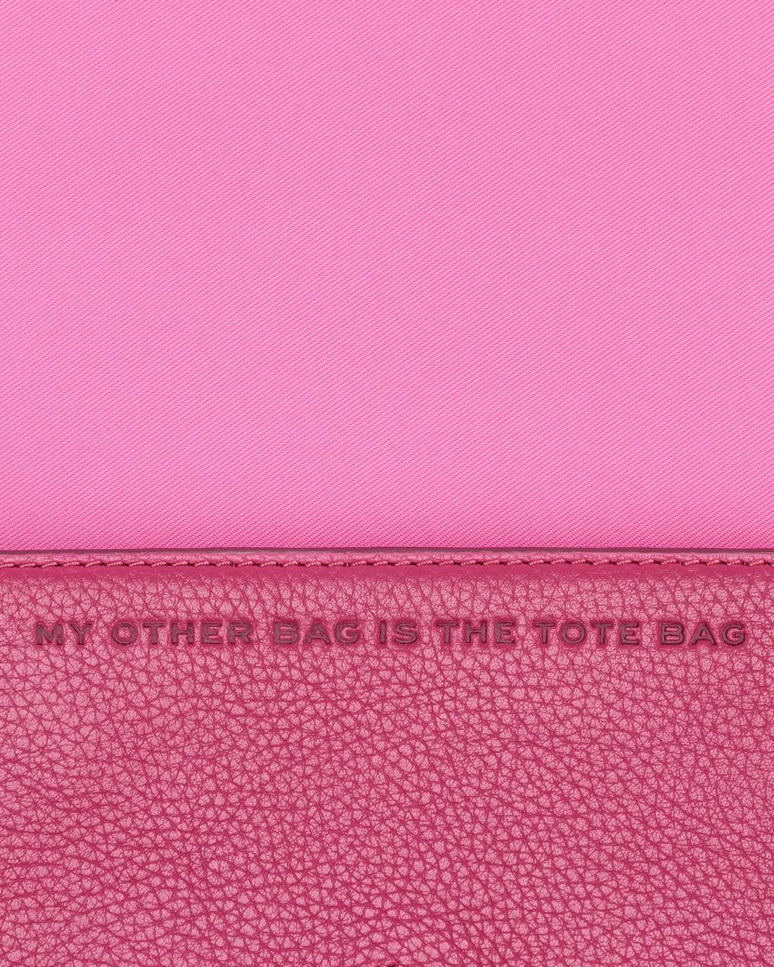 The Leather Mini Bag Raspberry Pink