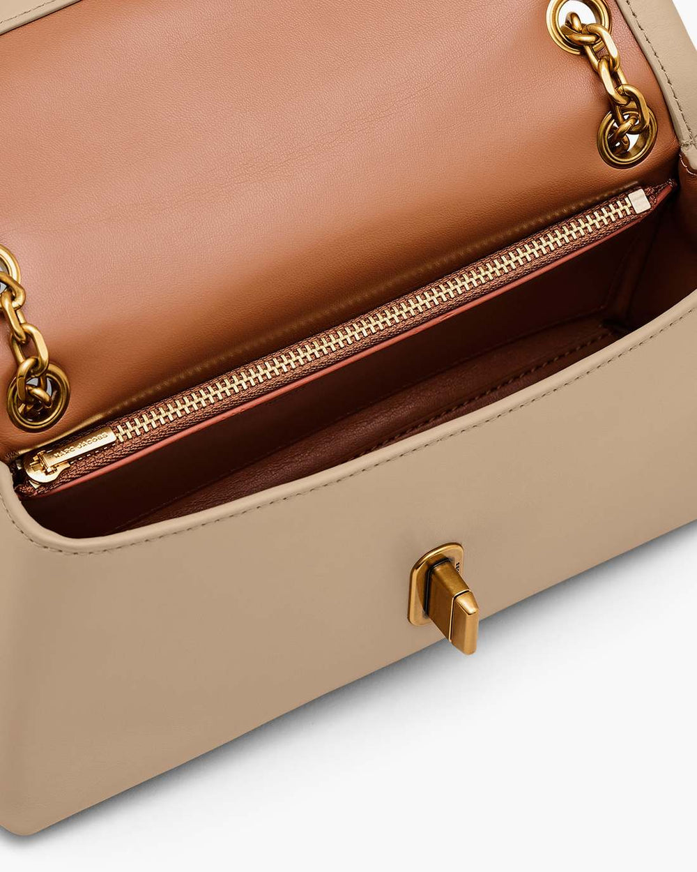 The Dual Chain Mini Bag Camel