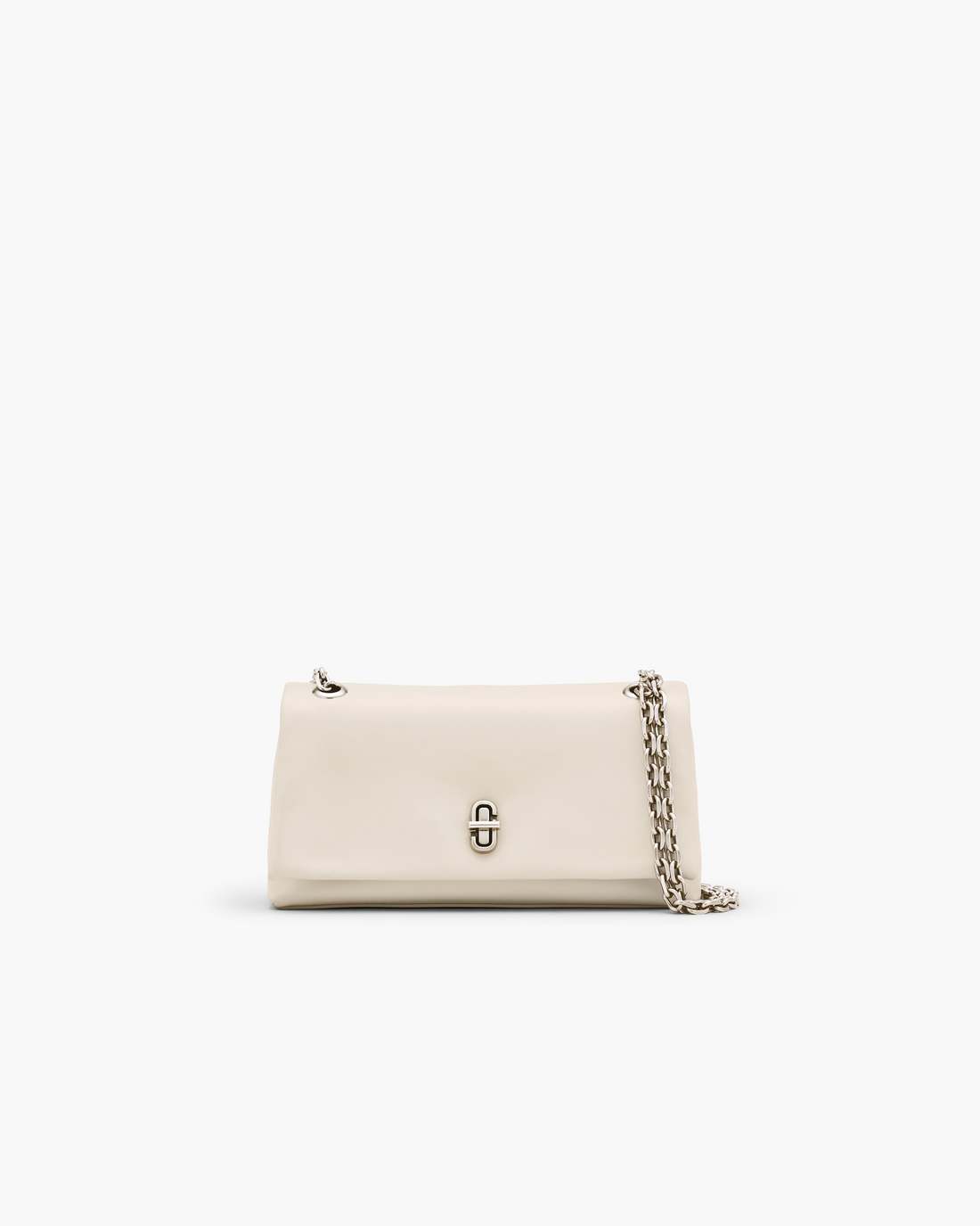 The Dual Chain Mini Bag Cloud White