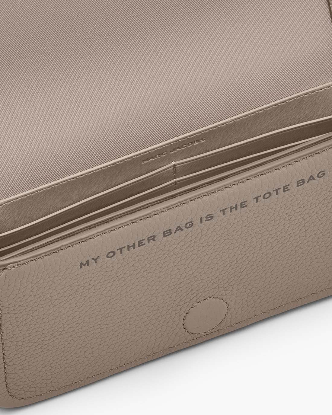 The Leather Mini Bag Cement