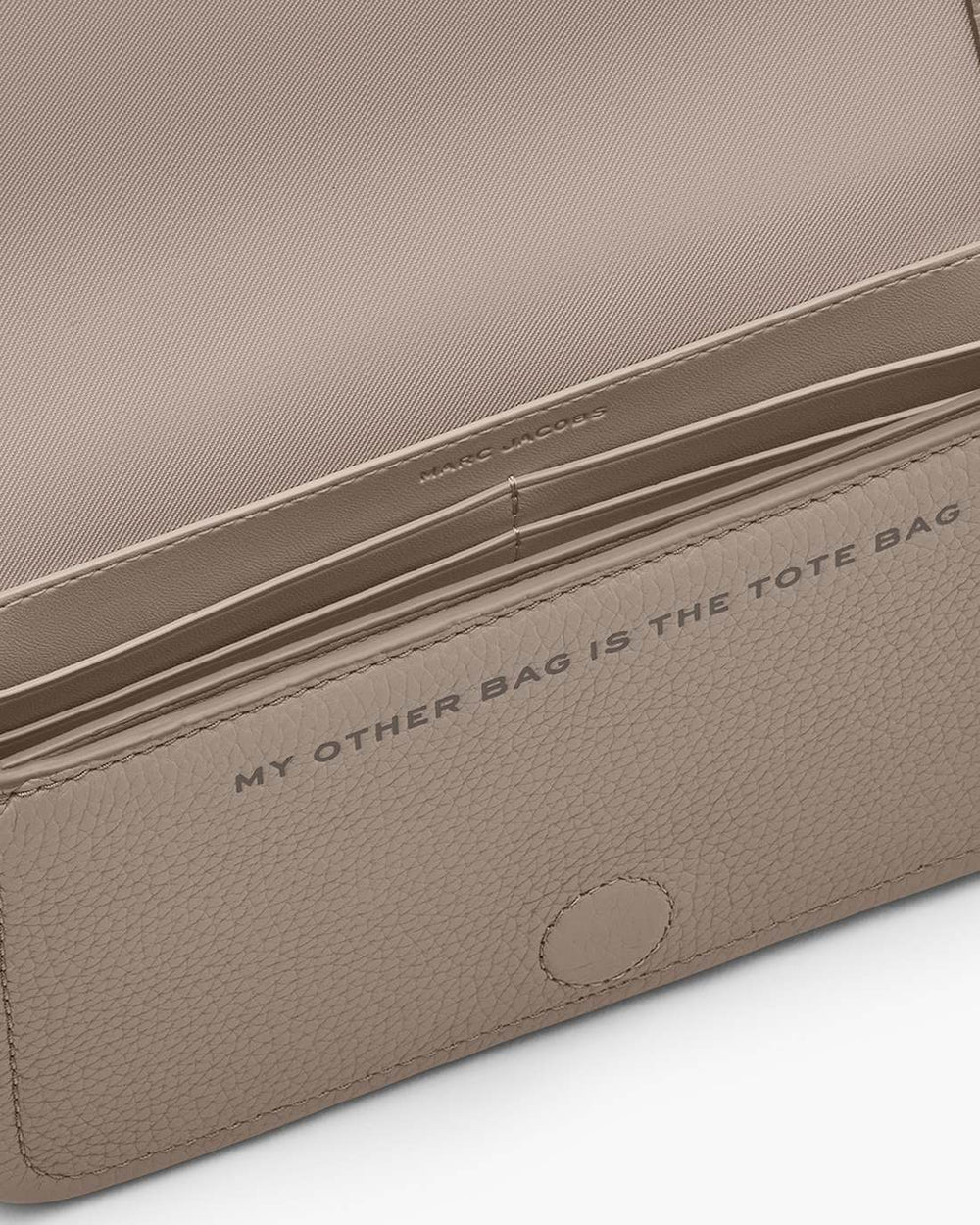 The Leather Mini Bag Cement