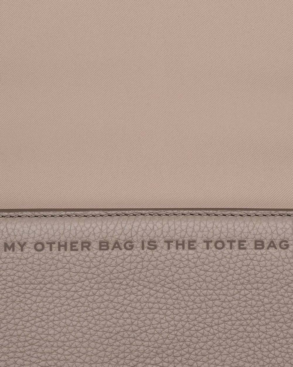 The Leather Mini Bag Cement