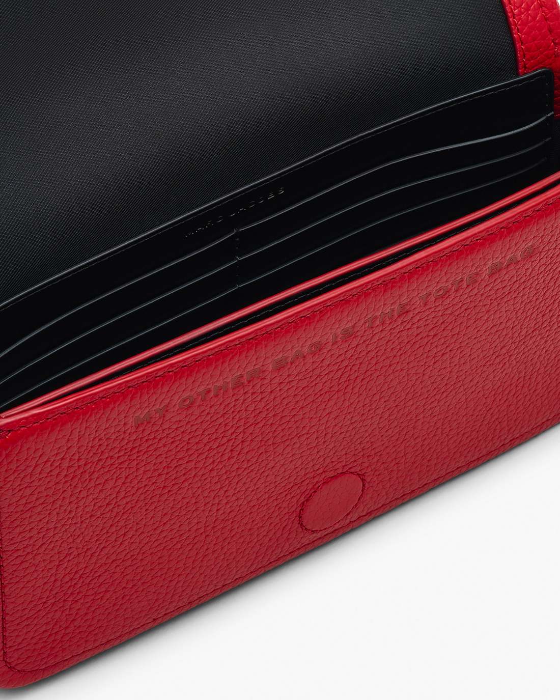 The Leather Mini Bag True Red