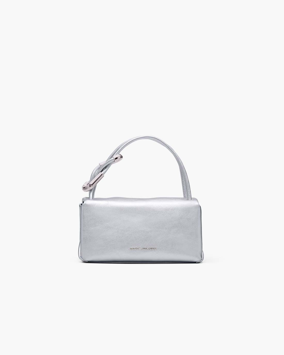The Metallic Mini Dual Bag Silver