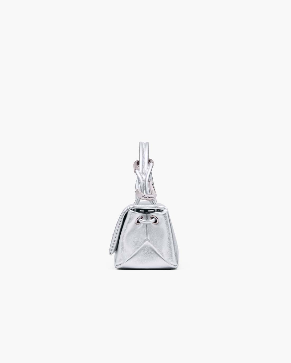 The Metallic Mini Dual Bag Silver