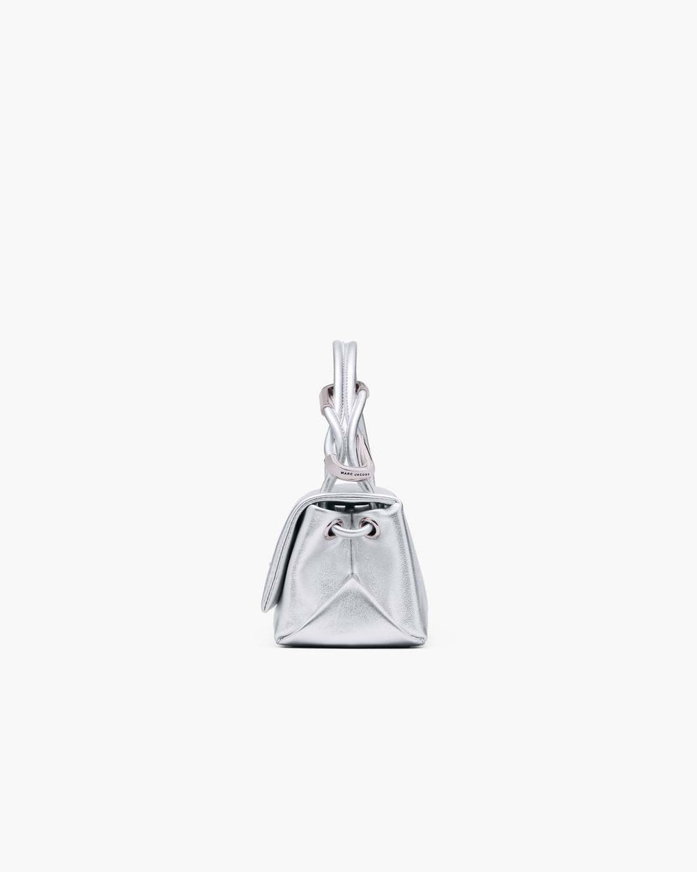The Metallic Mini Dual Bag Silver