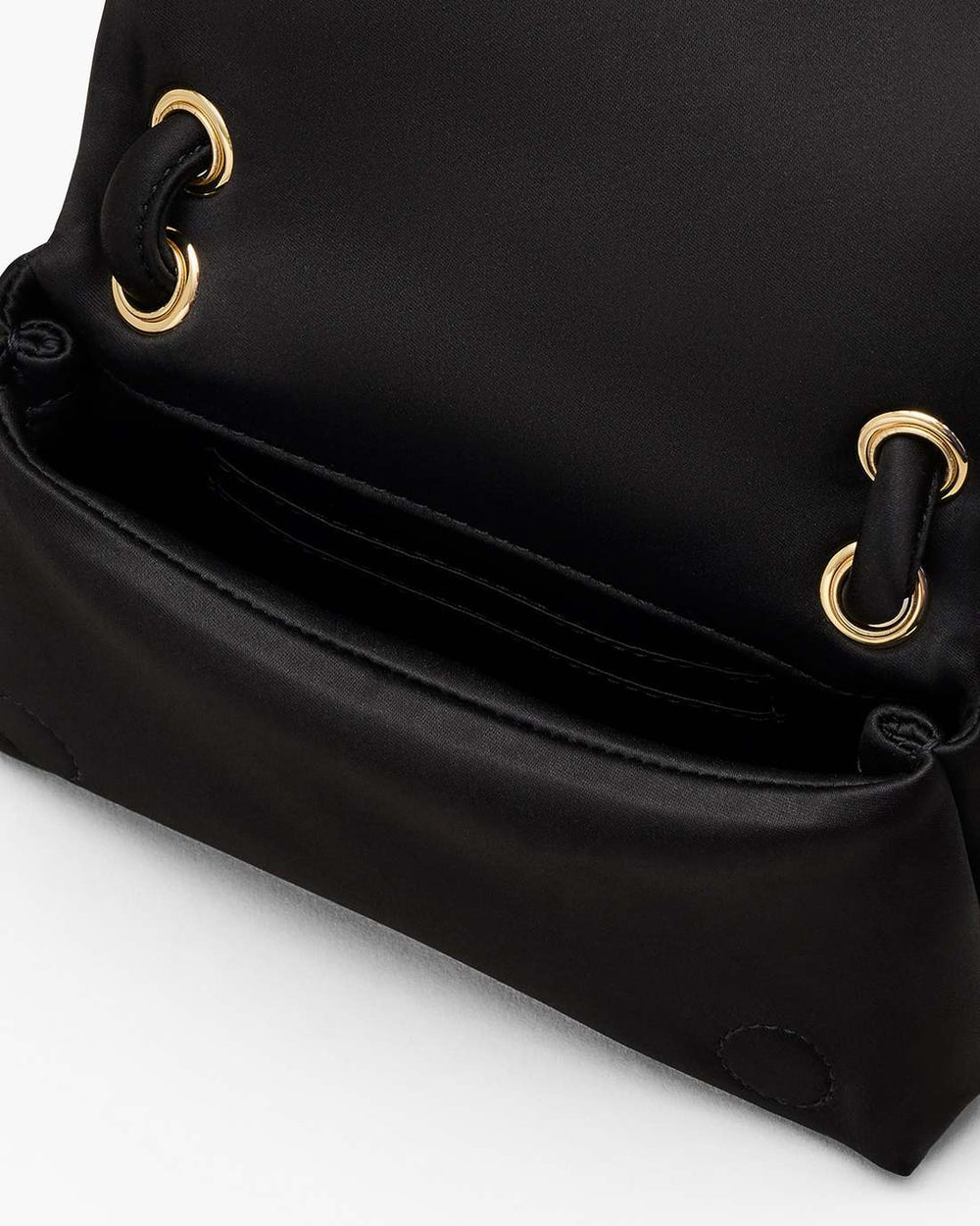 The Satin Micro Dual Bag Black
