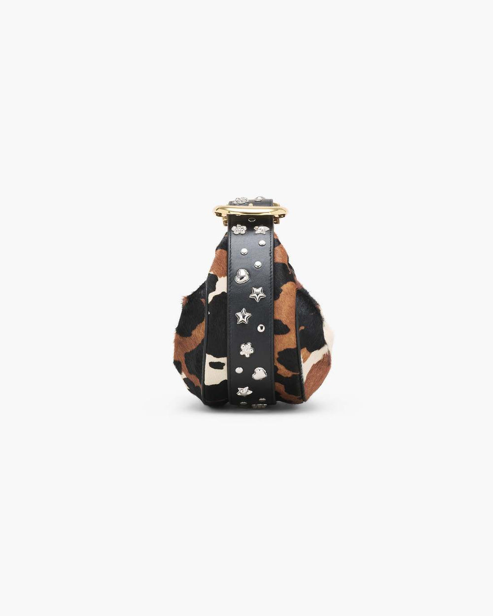 The Cow Haircalf Party Bag Mocha Multi