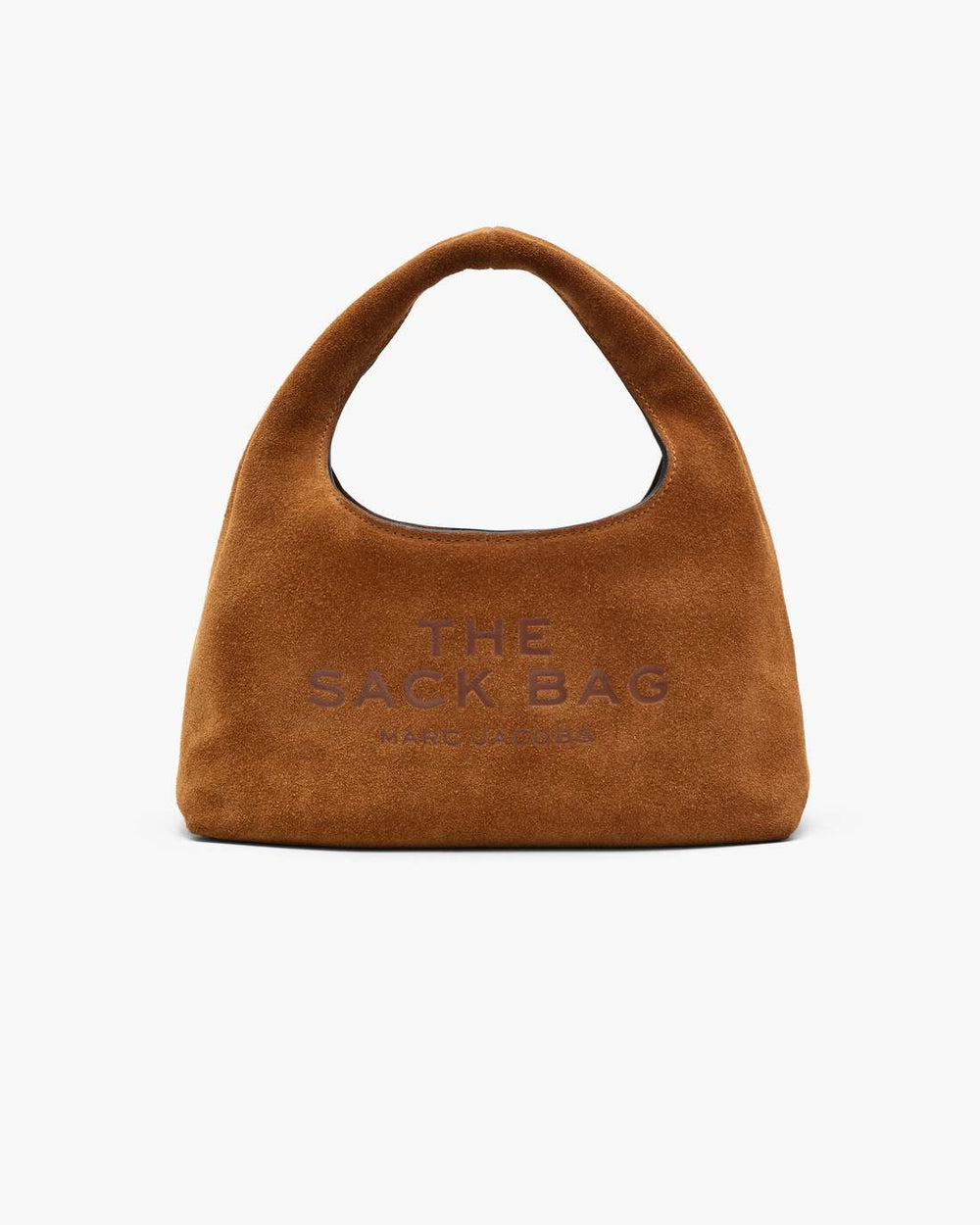 The Suede Mini Sack Bag Copper