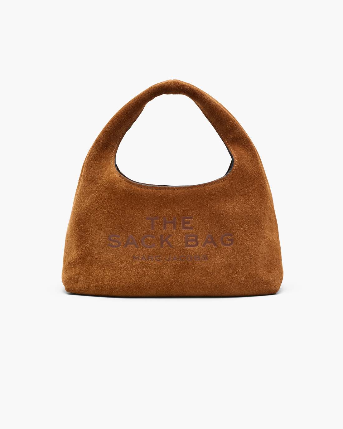 The Suede Mini Sack Bag Copper