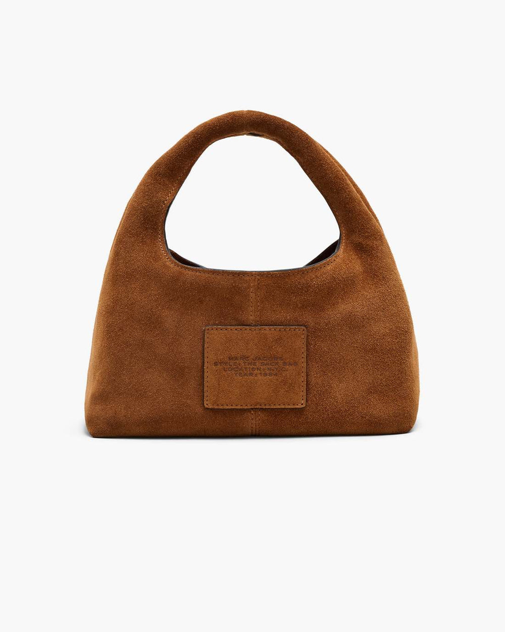 The Suede Mini Sack Bag Copper