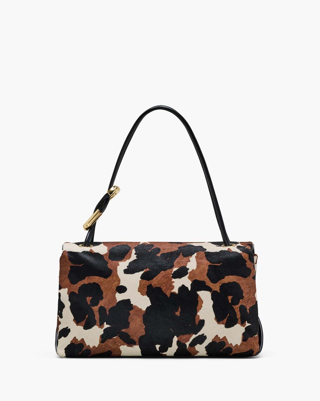 The Cow Haircalf Large Dual Bag Mocha Multi