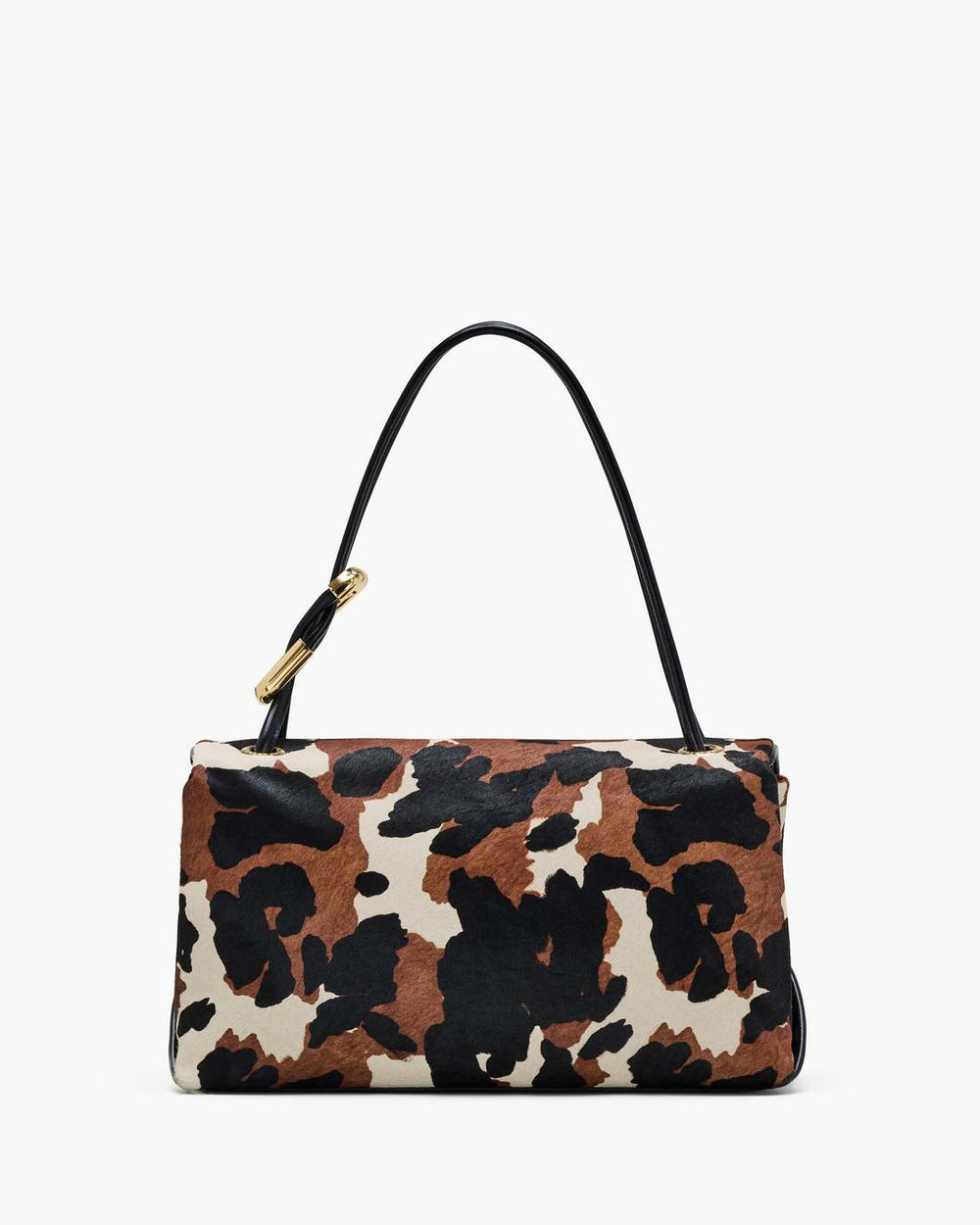 The Cow Haircalf Large Dual Bag Mocha Multi