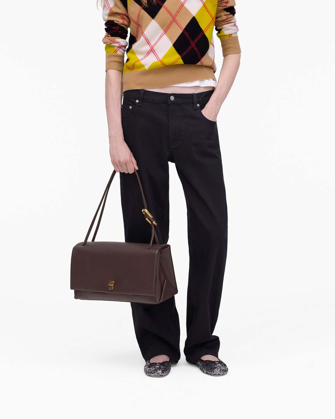 The Large Dual Bag Ganache