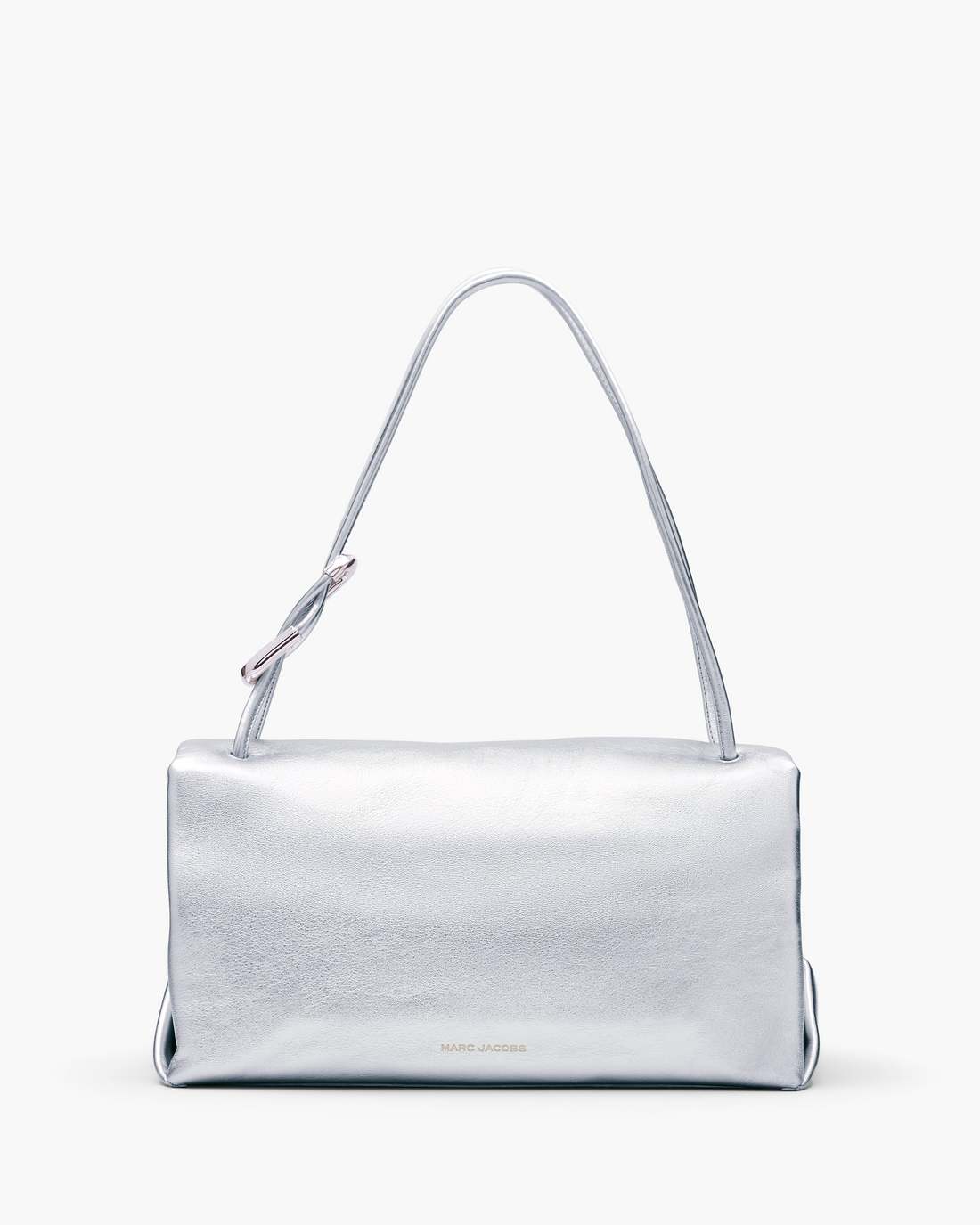 The Metallic Large Dual Bag Silver
