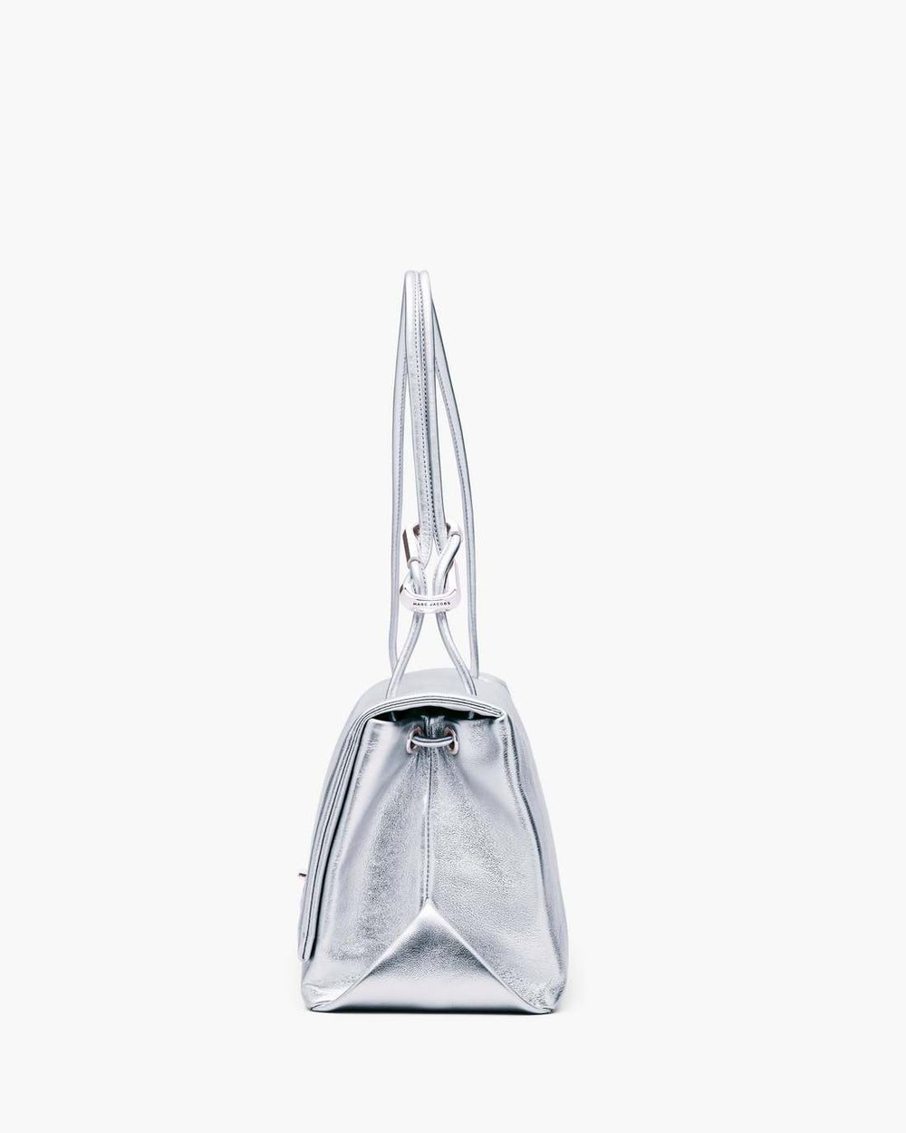 The Metallic Large Dual Bag Silver