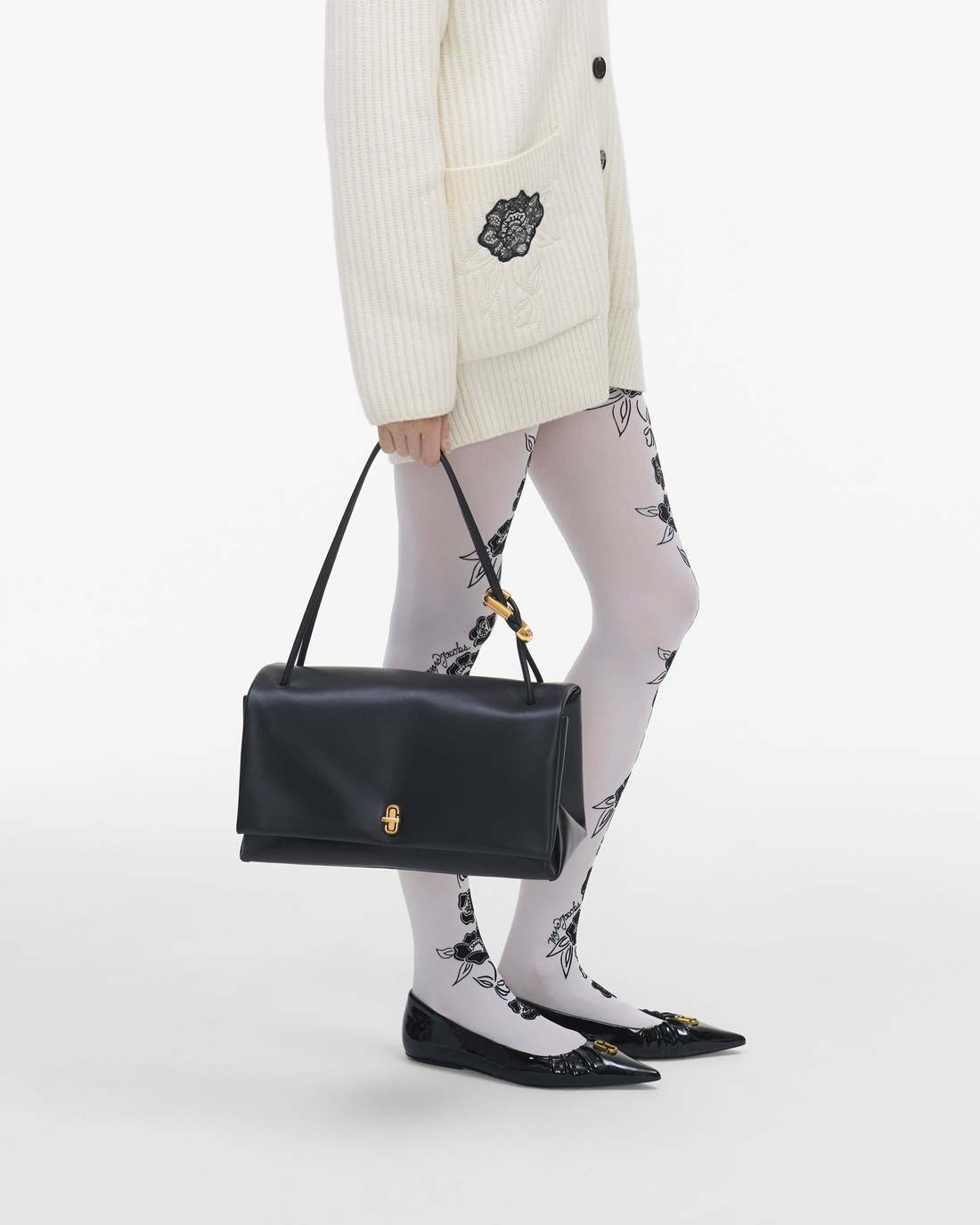 The Large Dual Bag Black