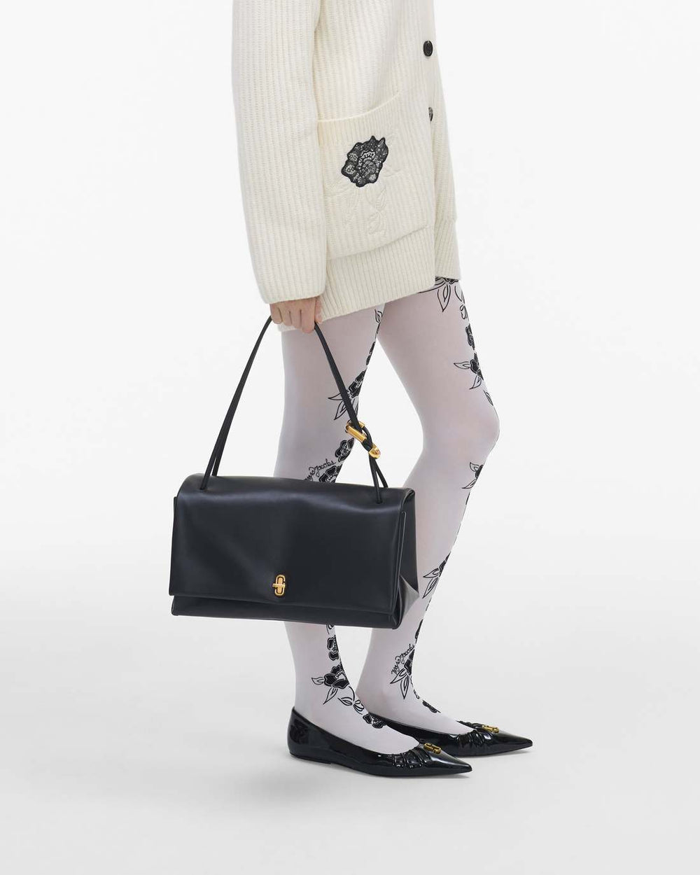 The Large Dual Bag Black