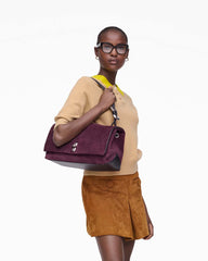 The Suede Large Dual Dark Plum