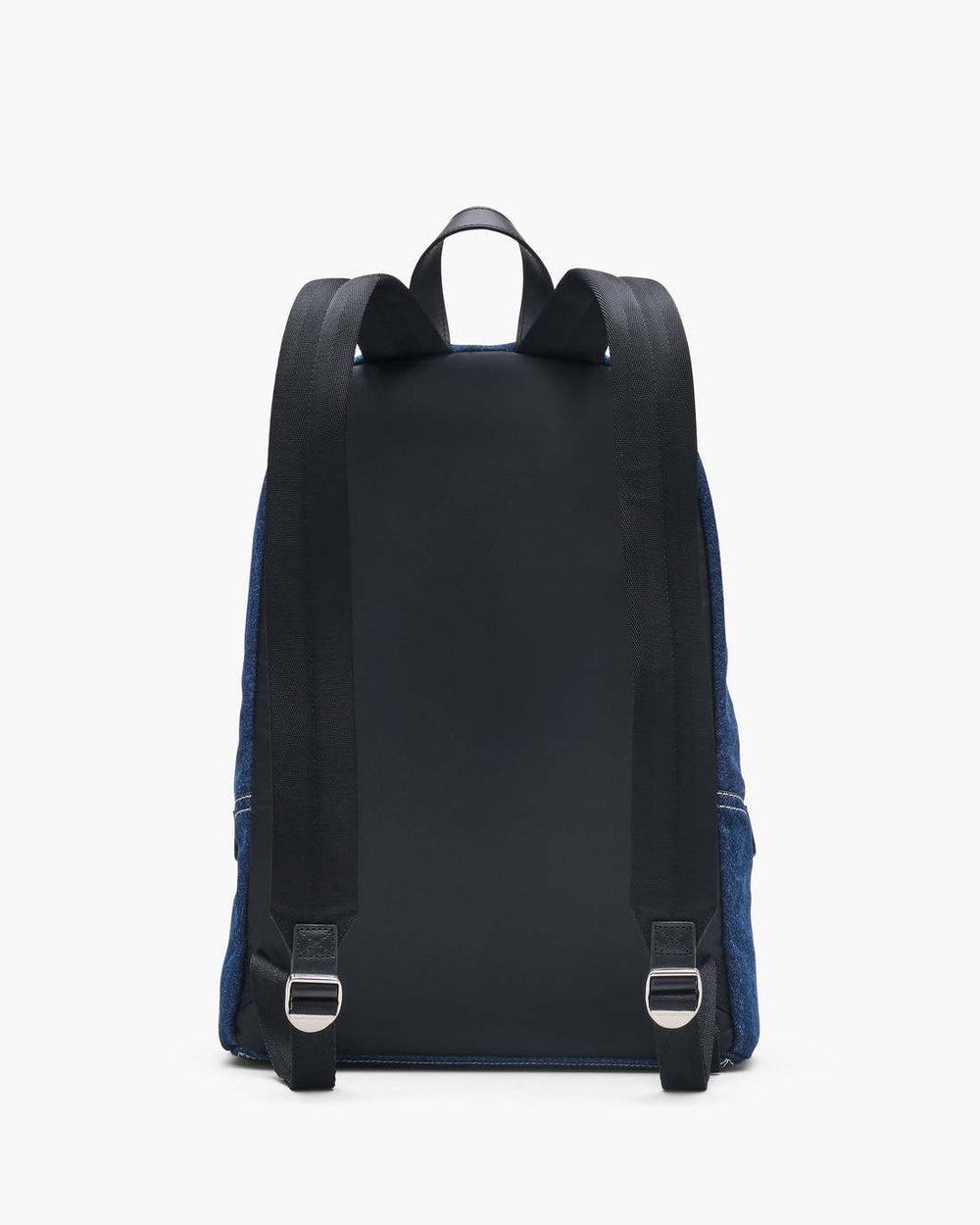 The Biker Colorblock Denim Large Backpack Indigo Multi