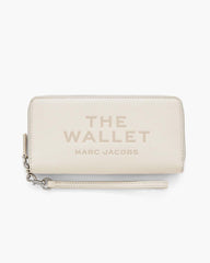 The Leather Continental Wallet Cotton