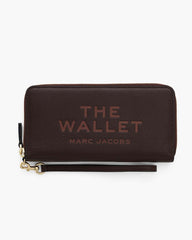 The Leather Continental Wallet Ganache