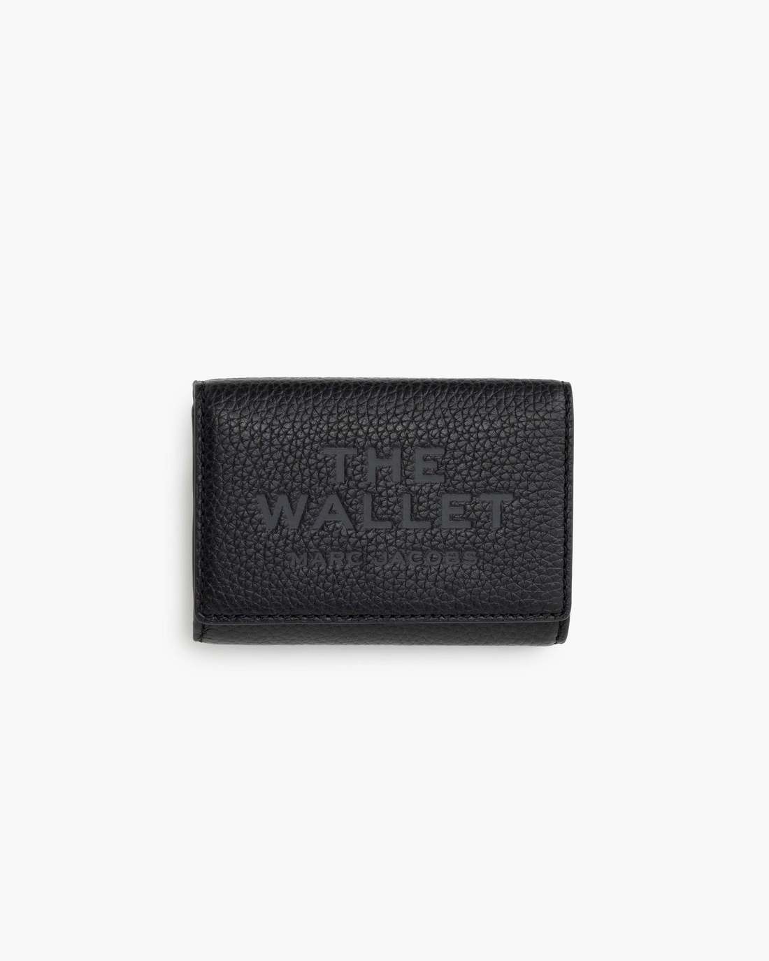 The Leather Trifold Wallet Black