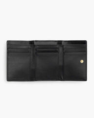 The Leather Trifold Wallet Black
