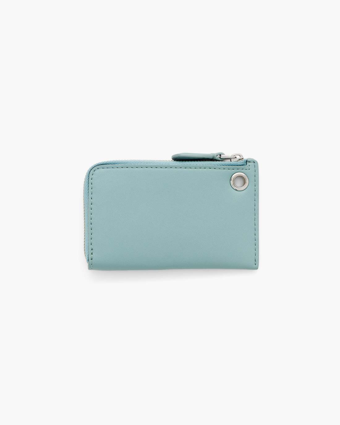 The Everyday Top Zip Charm Wallet Sky Blue