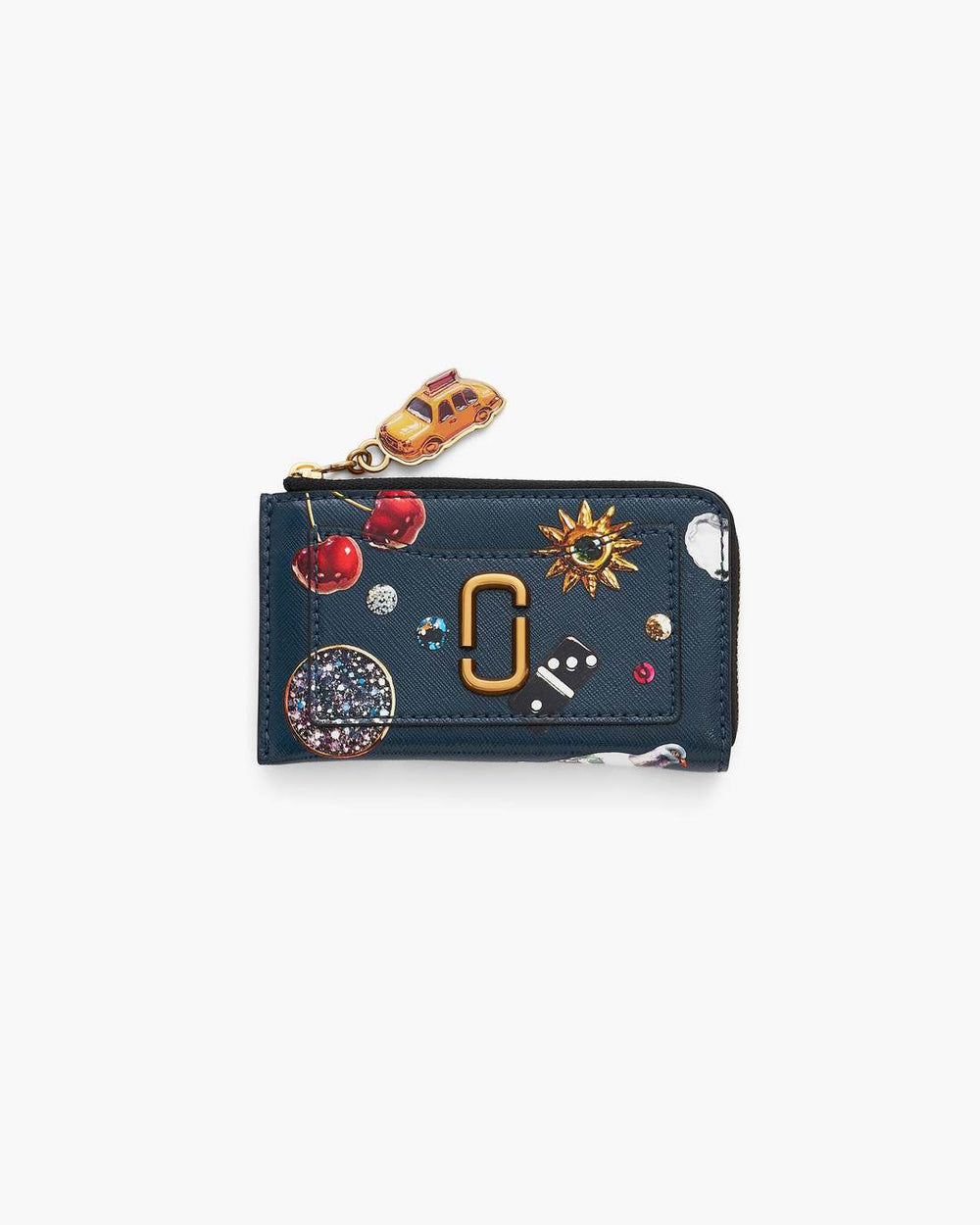 The Trinket Utility Snapshot Top Zip Multi Wallet Navy Multi