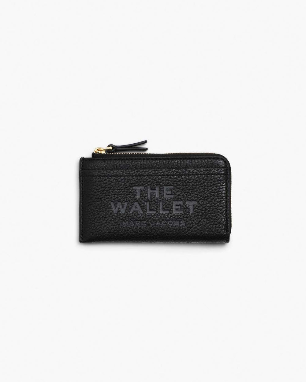 The Leather Top Zip Multi Wallet Black