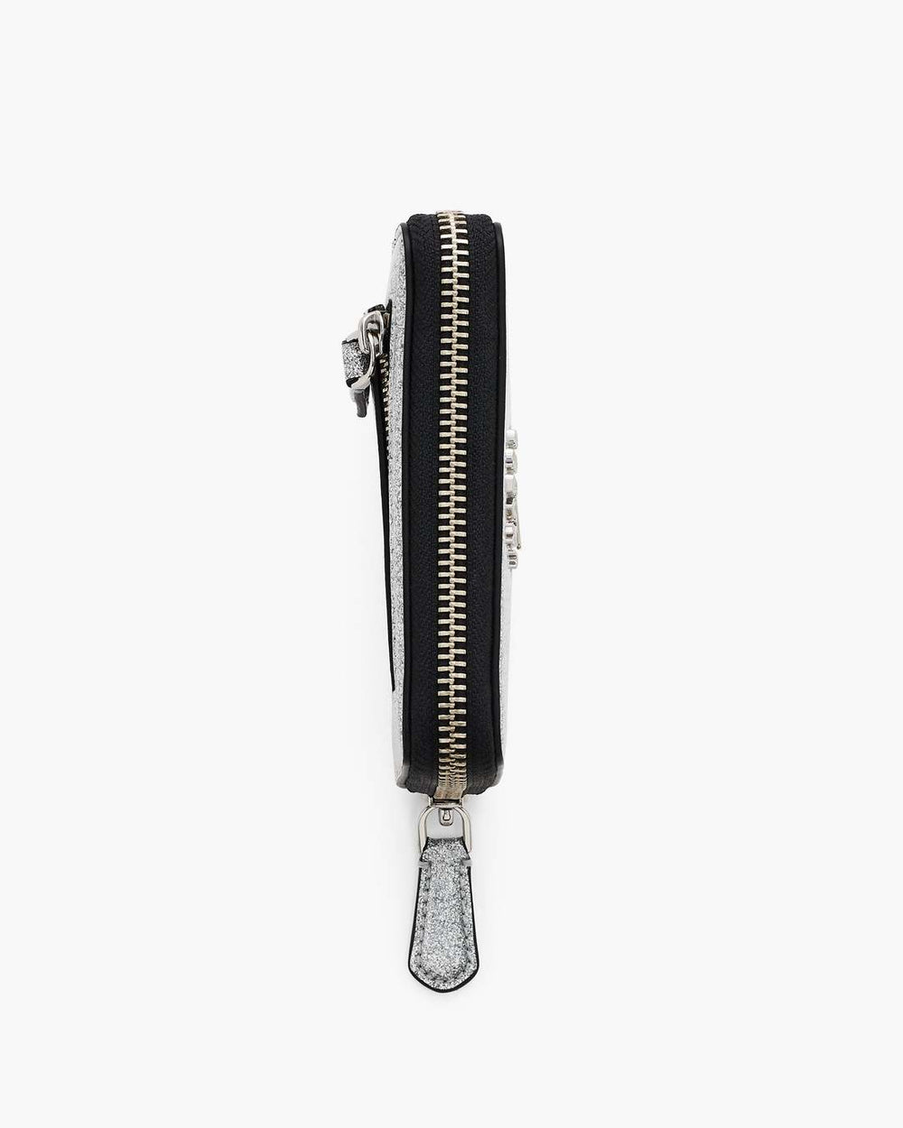 The Coated Glitter Everyday Slim Compact Wallet Silver