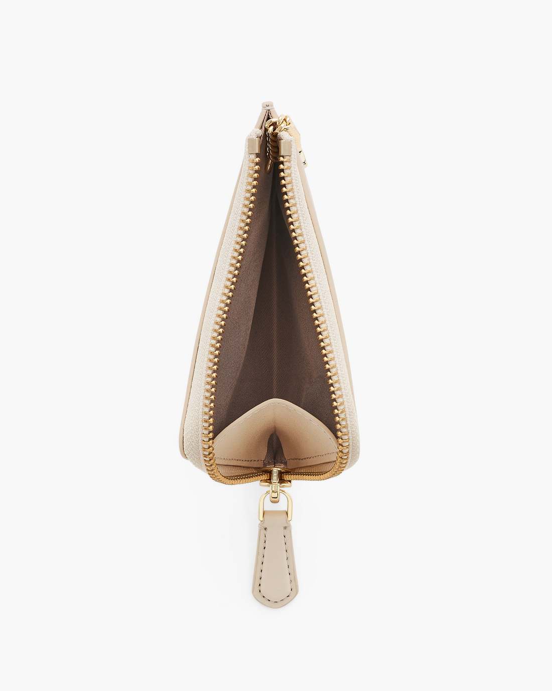 The Everyday Top Zip Wallet Cloud White