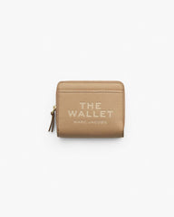The Leather Mini Compact Wallet Camel