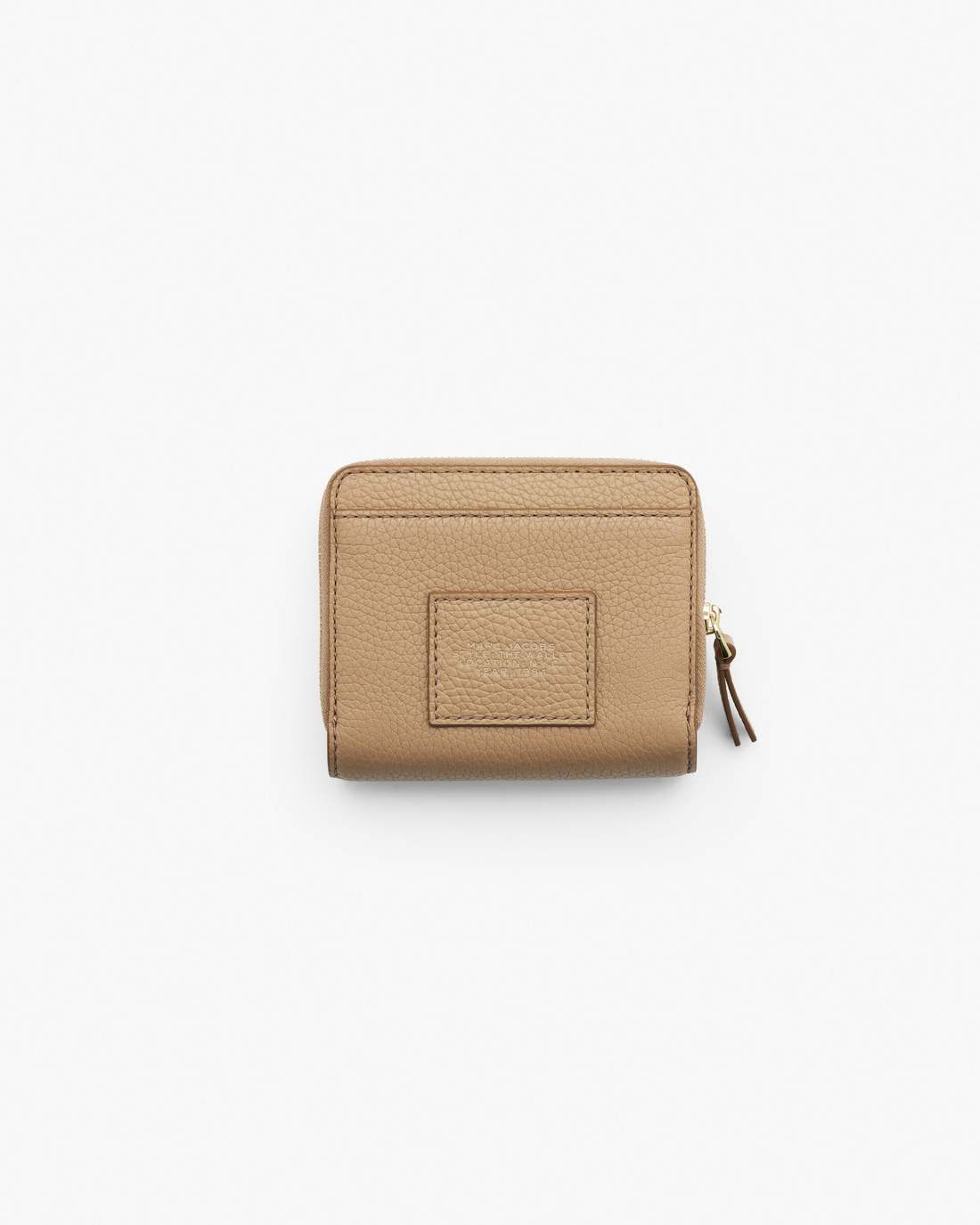 The Leather Mini Compact Wallet Camel