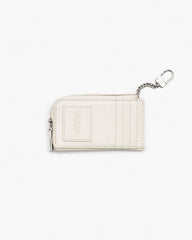 The Leather Top Zip Multi Wallet Cotton