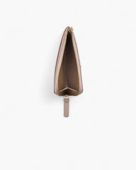 The Leather Top Zip Multi Wallet Rose