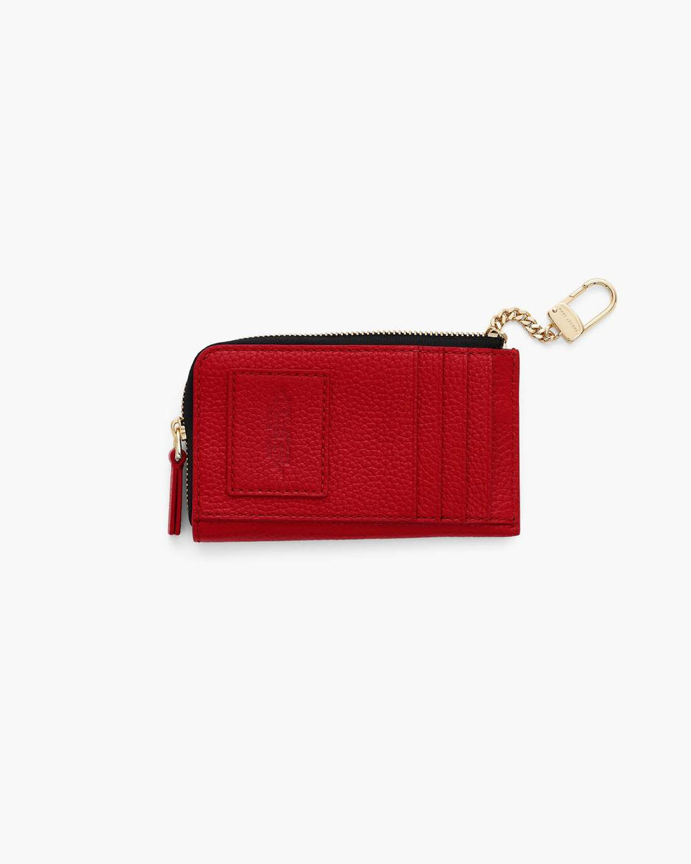 The Leather Top Zip Multi Wallet True Red