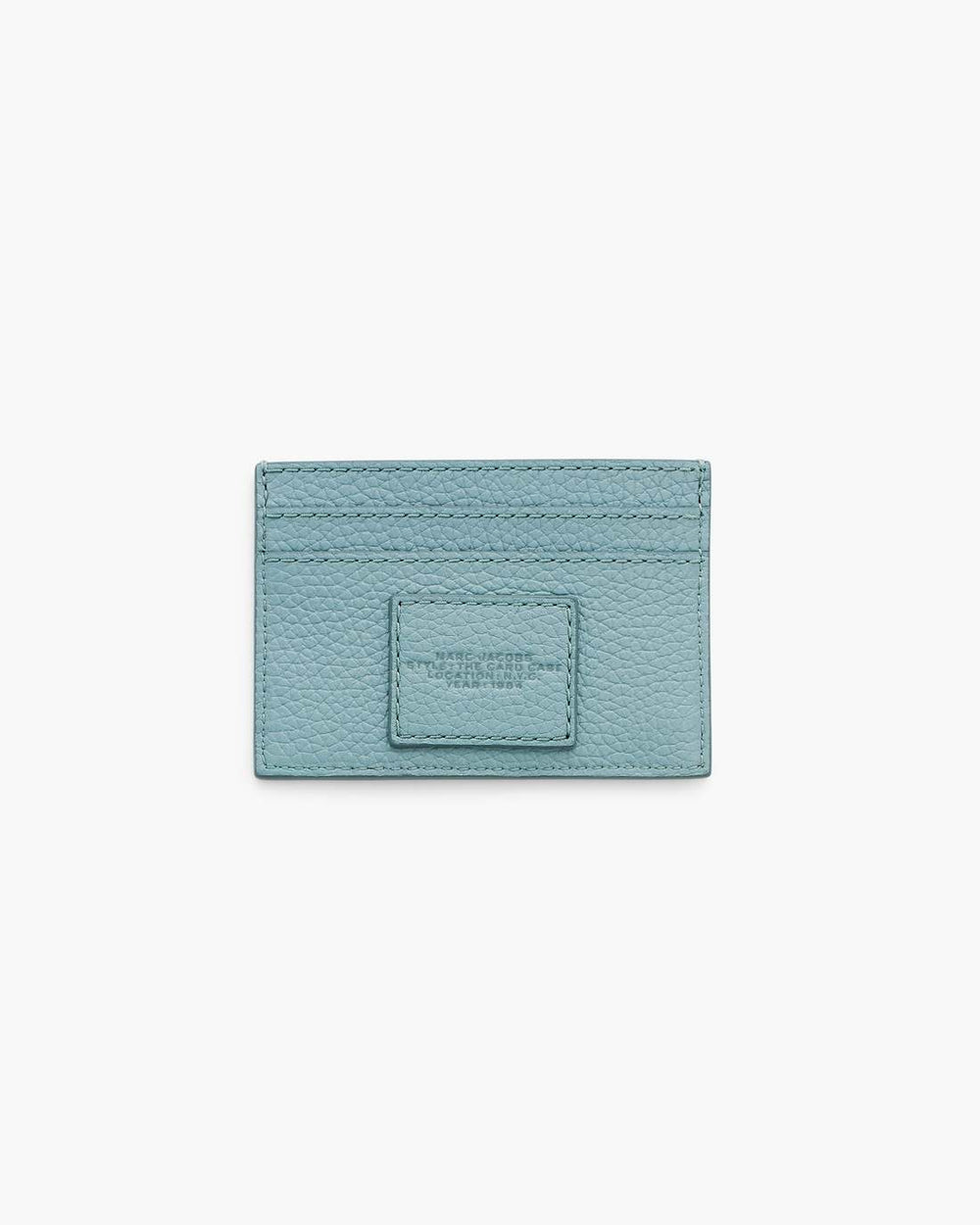 The Leather Card Case Sky Blue