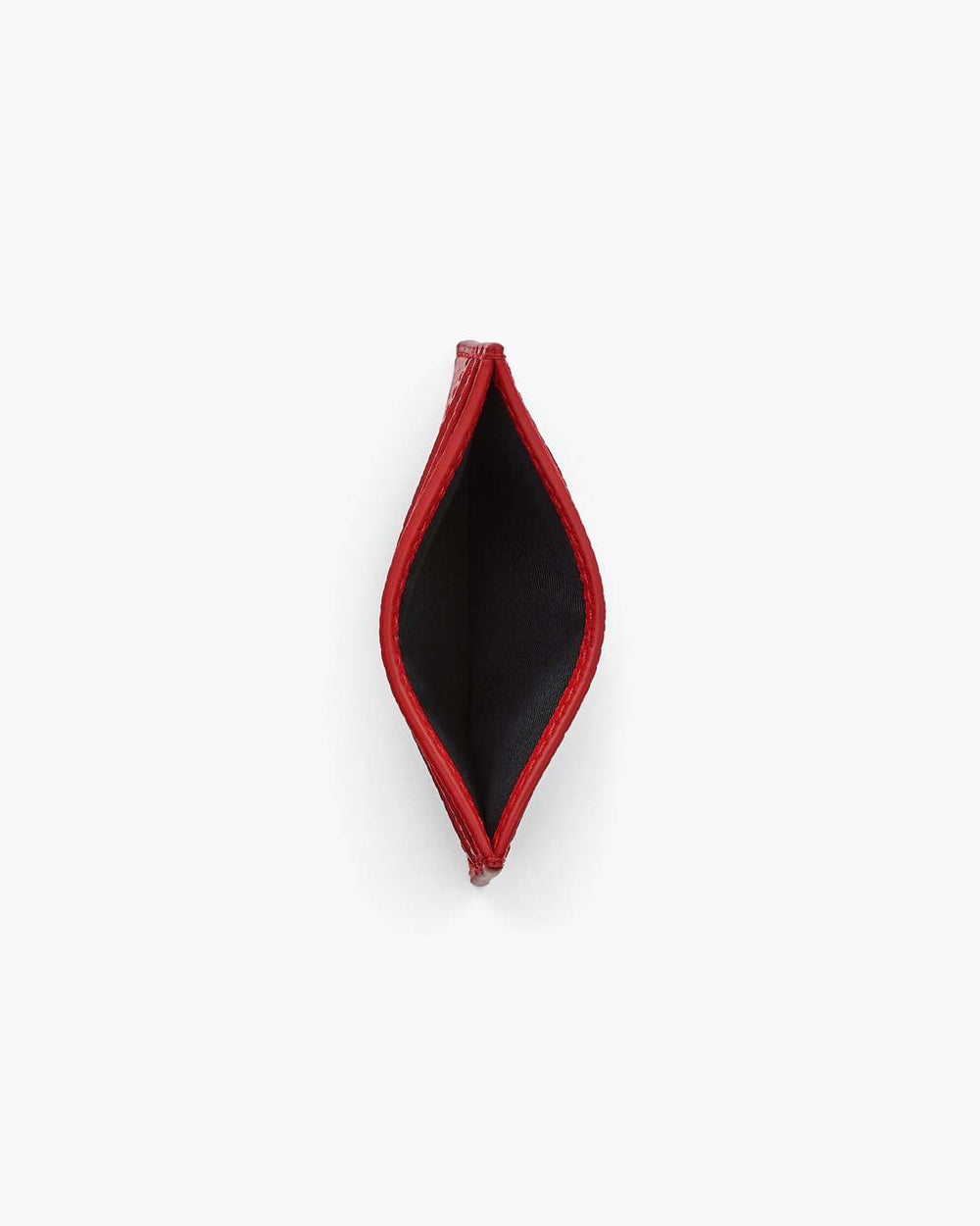 The Leather Card Case True Red