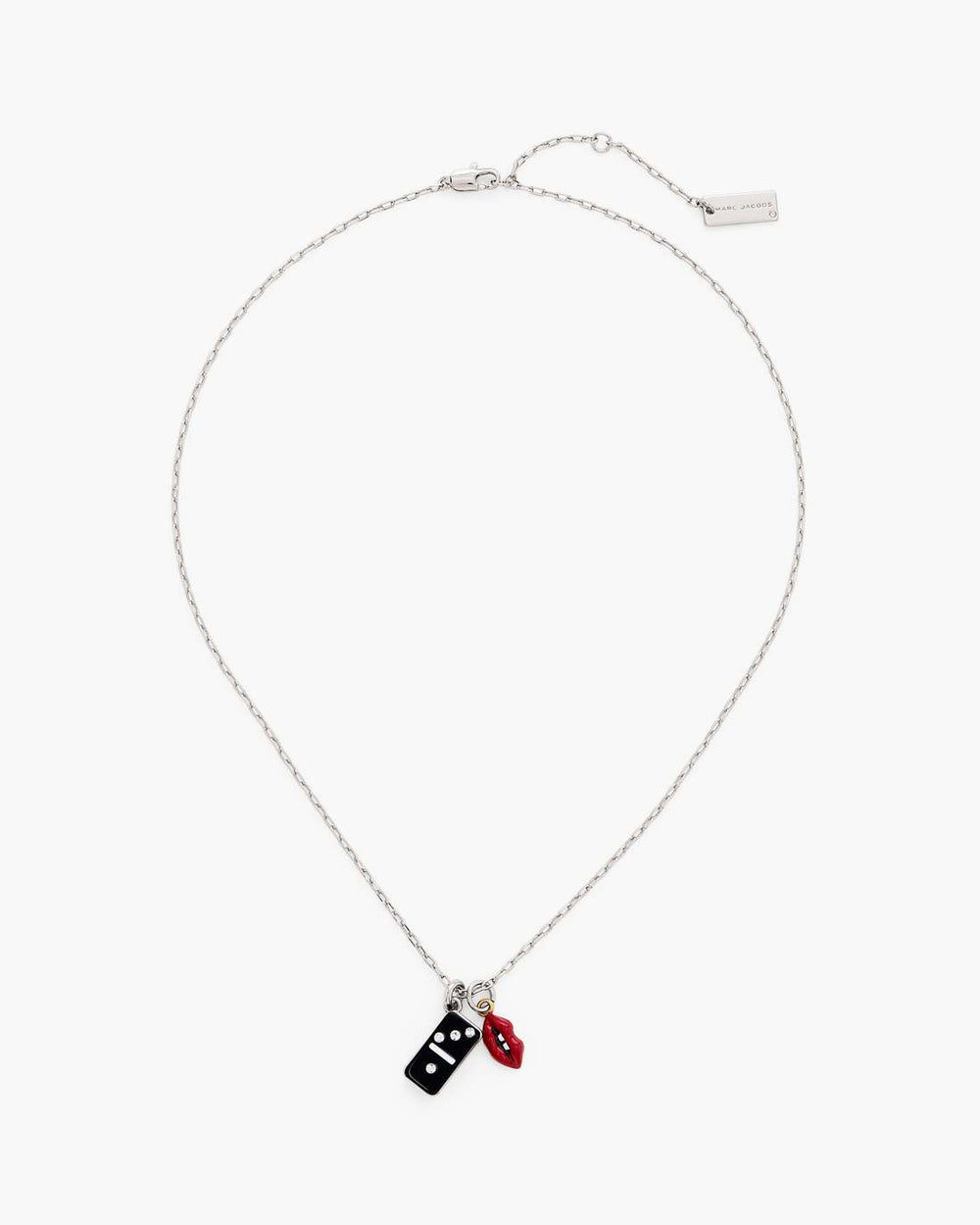 The Trinket Pendant Necklace Silver/Multi