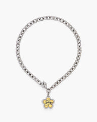 The Daisy Puzzle Necklace Silver/Multi