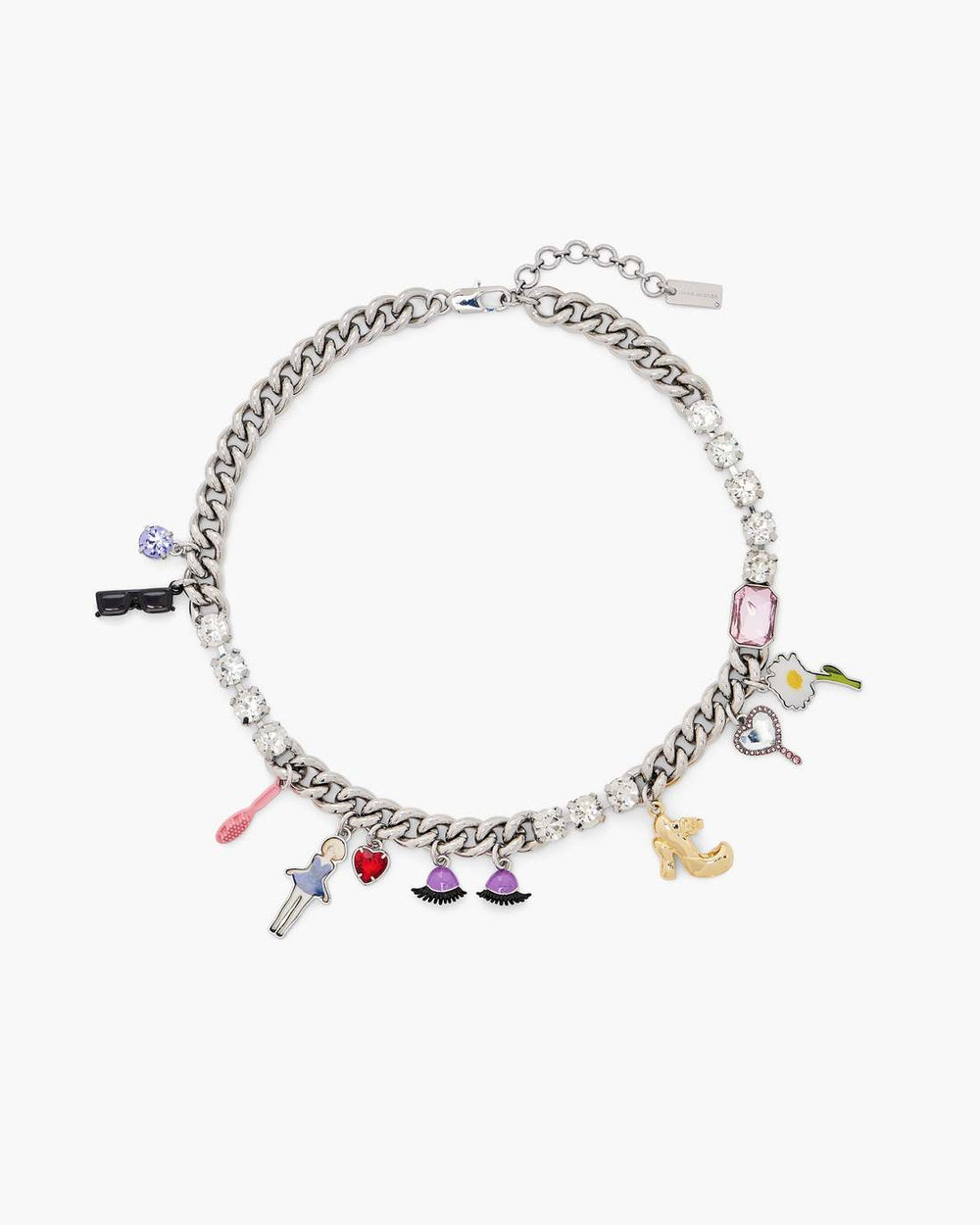 The Dollhouse Charm Necklace Silver/Multi