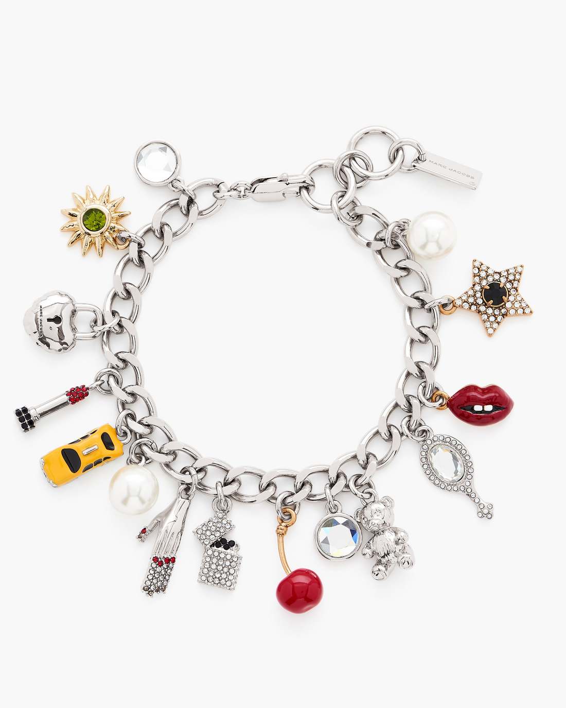 The Trinket Charm Bracelet Silver/Multi