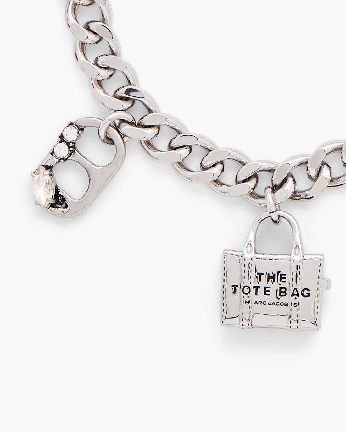 The Sticker Charm Bracelet Silver Multi